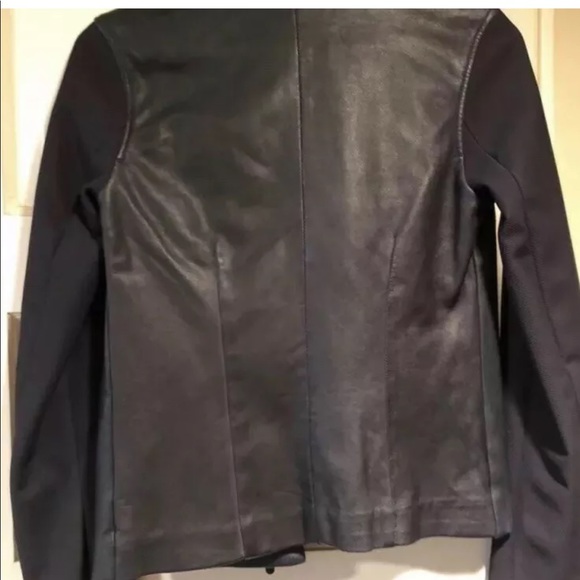 JBRAND blue leather jacket - Picture 3 of 4